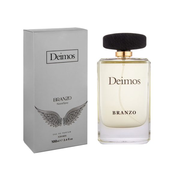 عطر مردانه برانزو مدل DIEMOS رایحه پاکو رابان اینویکتوس آکوا حجم 100 میلی لیتر